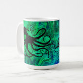 Sybille's Octopus - 15 oz. Tasse (Vorderseite Links)