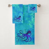 Sybille's Octopus - Badetuch-Set Badhandtuch Set (Insitu)