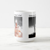 Sybils "Getränk oben… und behalten Ruhe-" Becher Kaffeetasse (Mittel)