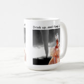 Sybils "Getränk oben… und behalten Ruhe-" Becher Kaffeetasse (VorderseiteRechts)