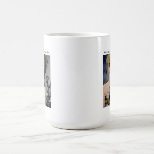 Sybils "hallo Anrufer…" Becher Kaffeetasse (Mittel)