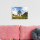 Sycamore Gap im Herbst Leinwanddruck (Insitu (Wohnzimmer))