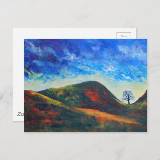 Sycamore Gap Postkarte (Vorne/Hinten)