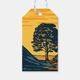 Sycamore Gap tree Geschenkanhänger