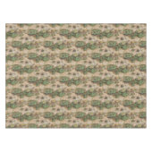 Sycamore Tree Bark Moss Lichen Tischdecke (Vorderseite (Horizontal))