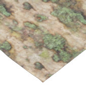 Sycamore Tree Bark Moss Lichen Tischdecke (Schrägansicht)
