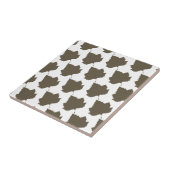 Sycamore Tree Brown Leaf Pattern Fliese (Seite)