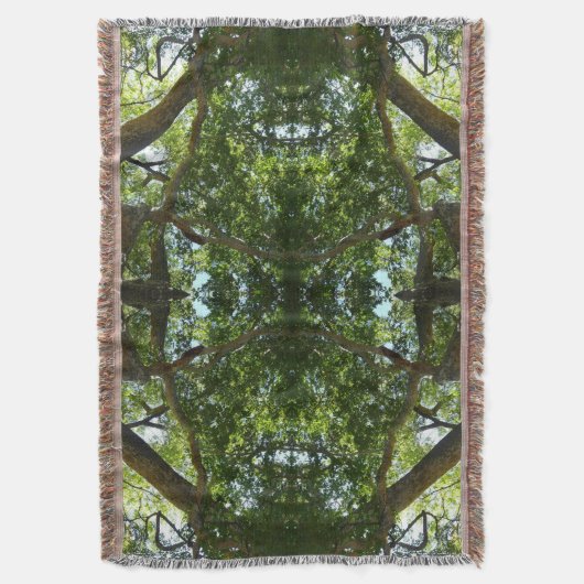 Sycamore Tree Green Nature Decke (Vorderseite Vertikal)