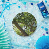 Sycamore Tree Green Nature Pappteller (Party)