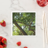 Sycamore Tree Green Nature Serviette (Beispiel)