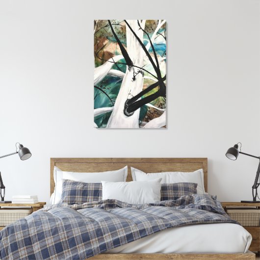 Sycamore Tree Leinwanddruck (Insitu (Schlafzimmer))