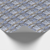 Sycamore Trees in einem Winter Sky ECHO DRUCKEN Geschenkpapier (Ecke)