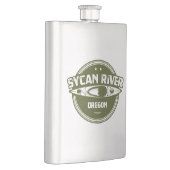 Sycan River Oregon Kayaking Flachmann (Rechts)