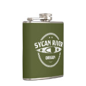 Sycan River Oregon Kayaking Flachmann (Rechts)