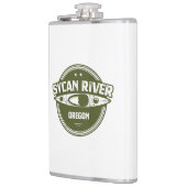 Sycan River Oregon Kayaking Flachmann (Links)