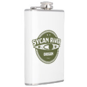 Sycan River Oregon Kayaking Flachmann (Rechts)