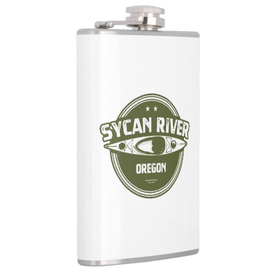 Sycan River Oregon Kayaking Flachmann (Rechts)