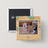 Sychronized Spaz Angriff Button (Vorne & Hinten)