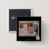 Sychronized Spaz Angriff Button (Vorne & Hinten)