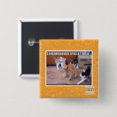 Sychronized Spaz Angriff Button (Vorne & Hinten)