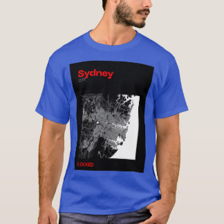 SYD CITY BY FLXD VL8 Freunde T-Shirt