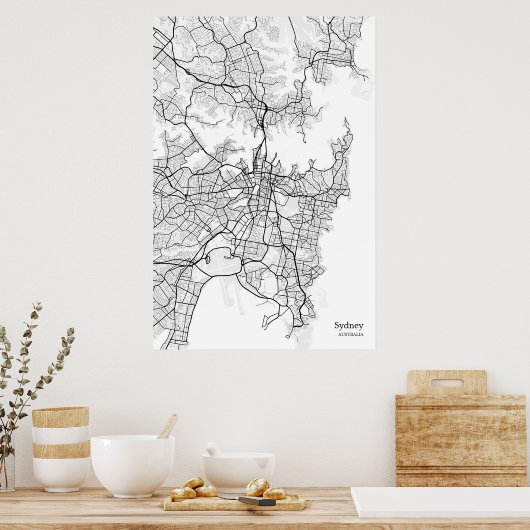 Sydeny Australia Poster Print (Küche)