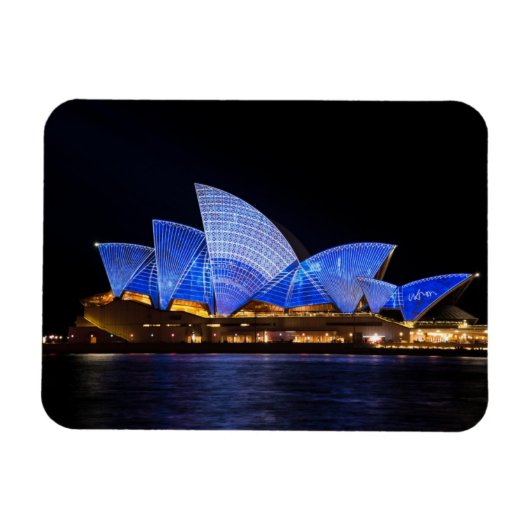 Sydney-363244 Opernhaus australia buildi Magnet (Horizontal)