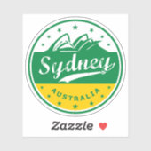 Sydney Abzeichen, Australien, Sydney Aufkleber (Blatt)