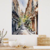 Sydney-Aquarell-Kunst Poster (Küche)