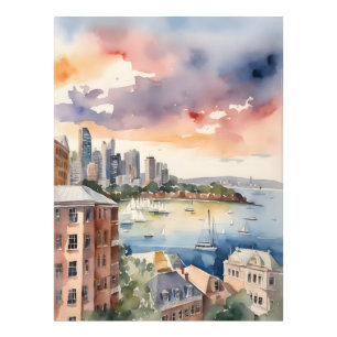 Sydney Aqucolor art Fotodruck