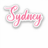 Sydney Aufkleber (Vorderseite)