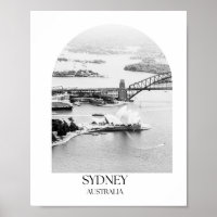 Sydney Australia Arch Foto Print