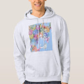 Sydney Australia City Map Hoodie (Vorderseite)