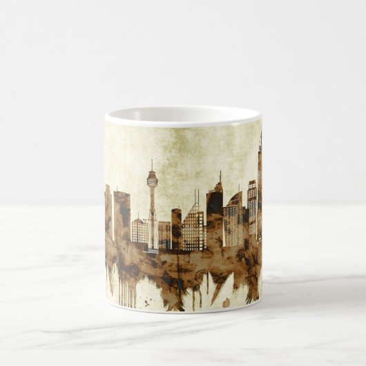 Sydney Australia Cityscape Kaffeetasse (Mittel)