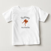 Sydney Australia Kangaroo, 4 Baby T-shirt (Vorderseite)