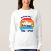 Sydney Australia Opera House Customized Sweatshirt (Vorderseite)