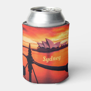 Sydney Australia Opernhaus Orange Sky Dosenkühler