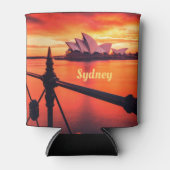 Sydney Australia Opernhaus Orange Sky Dosenkühler (Vorderseite)