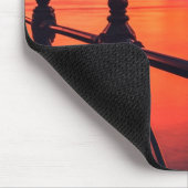 Sydney Australia Opernhaus Orange Sky Mousepad (Ecke)