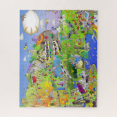 Sydney Australia Outback City Park Architecture, Puzzle (Vertikal)