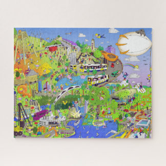 Sydney Australia Outback City Park Architecture, Puzzle