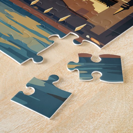 Sydney Australia Reisen Art Vintag Puzzle (Seite)