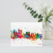 Sydney Australia Skyline Postkarte (Stehend Vorderseite)
