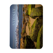 Sydney Australia Skyline von Bradleys Head Magnet (Vertikal)