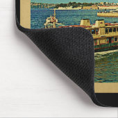 Sydney Australia Vintage Travel Mousepad (Ecke)
