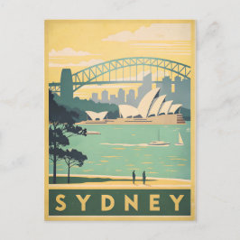 Sydney, Australien - Atemberaubende Sehenswürdigke Postkarte