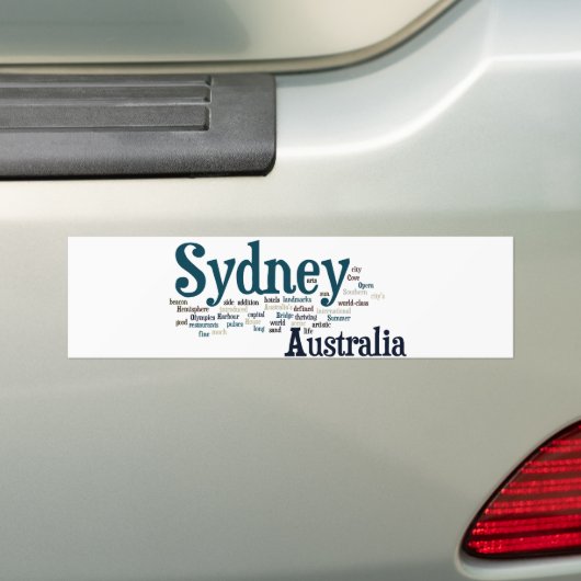 Sydney, Australien Autoaufkleber (Auf Auto)