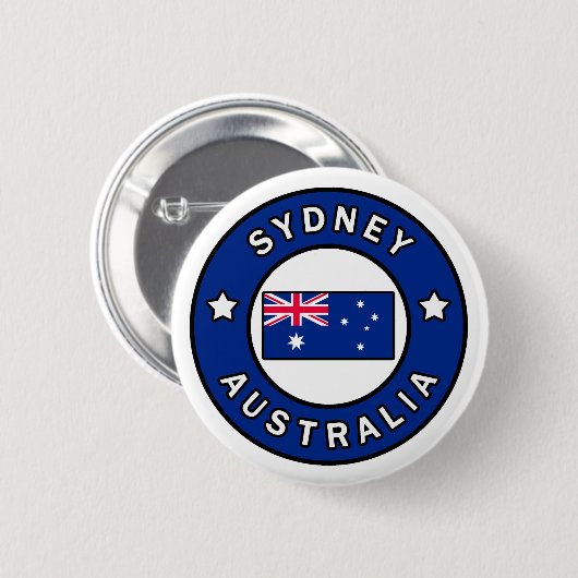 Sydney Australien Button (Vorne & Hinten)