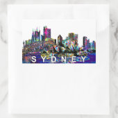 Sydney, Australien, Graffiti Rechteckiger Aufkleber (Tasche)