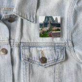 Sydney, Australien. Hafenbrücke. Button (Beispiel)